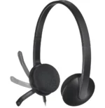 Casque Logitech H340 pour PC avec microphone anti-parasite - USB (981-000475) – Image 4