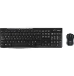 Logitech Wireless Desktop MK270 - Ensemble sans fil souris + clavier (AZERTY Français)