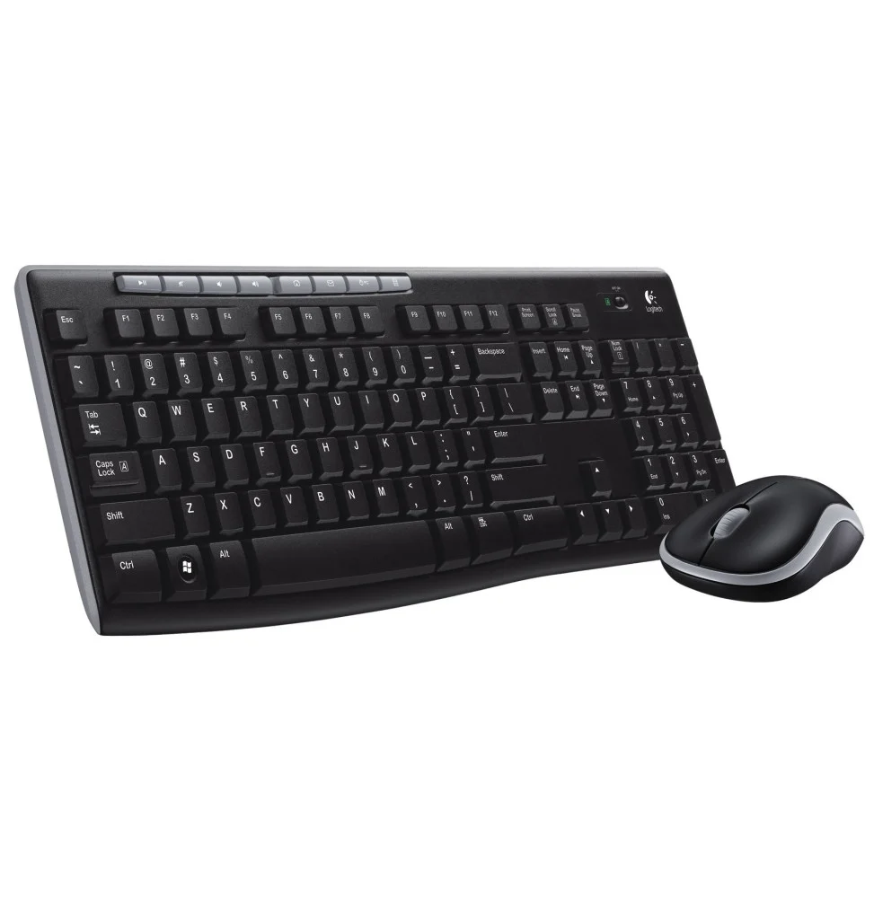 logitech-wireless-desktop-mk270-ensemble-sans-fil-souris-clavier-qwerty.webp Logitech Wireless Desktop MK270 - Ensemble sans fil souris + Clavier QWERTY – Image 1