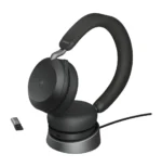 Micro-casque Bluetooth Jabra Evolve2 75 avec Socle de chargement Noir (27599-999-989) – Image 4