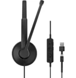 Micro-casque filaire Epos Impact 100 MS monaural USB-C et USB-A (1001419) – Image 5
