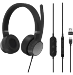 Micro-casque filaire Lenovo Go ANC (MS Teams) - USB (4XD1C99223) – Image 8