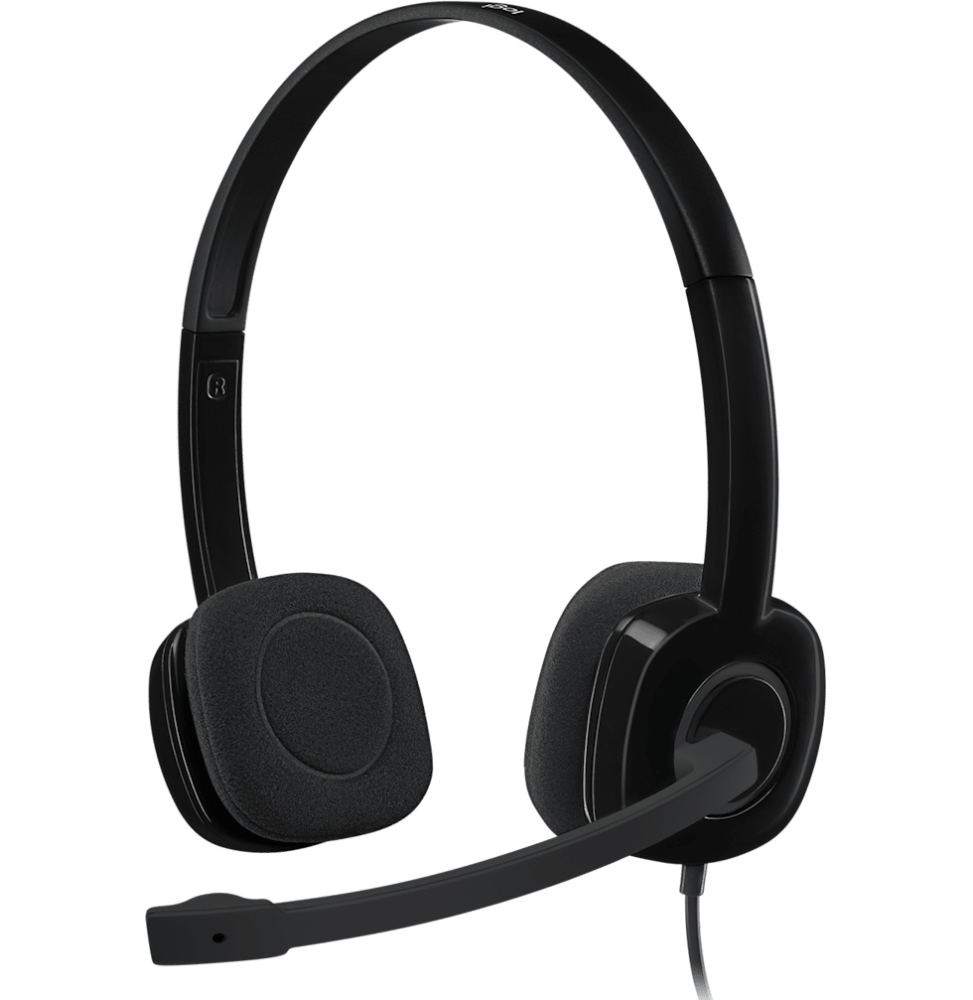 micro-casque-filaire-logitech-h151-stereo-jack-35-mm-981-000589.png Micro-casque filaire Logitech H151 Stereo - Jack 3.5 mm (981-000589) – Image 1