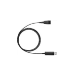 Micro-casque Jabra BIZ 1500 Duo Wideband micro antibruit + Adaptateur Jabra Link 230 - USB plug-and-play (1519-0154 + 230-09) – Image 3