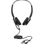 Micro-casque Jabra Engage 40 UC stereo avec adaptateur USB C/A (4099-419-269)