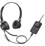 Micro-casque Jabra Engage 50 II UC Duo avec contrôleur USB-A détachable pour une mobilité facile (5099-299-2219) – Image 4