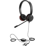 Micro-casque Jabra Evolve 30 II Stereo MS avec adaptateur USB C/A (5399-823-369)