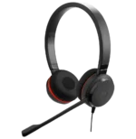 Micro-casque Jabra Evolve2 30 II Duo version Stereo - 3.5 mm Jack (14401-21) – Image 3