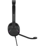 Micro-casque Jabra Evolve2 30 SE version Stereo MS, adaptateur USB C/A (23189-999-779) – Image 3
