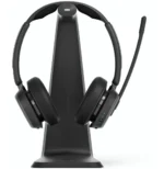 Micro-casque sans fil Bluetooth EPOS IMPACT 1061 ANC avec sa base de chargement à induction (1001131) – Image 3
