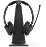 Micro-casque sans fil Bluetooth EPOS IMPACT 1061T ANC avec sa base de chargement à induction (1001171) – Image 3