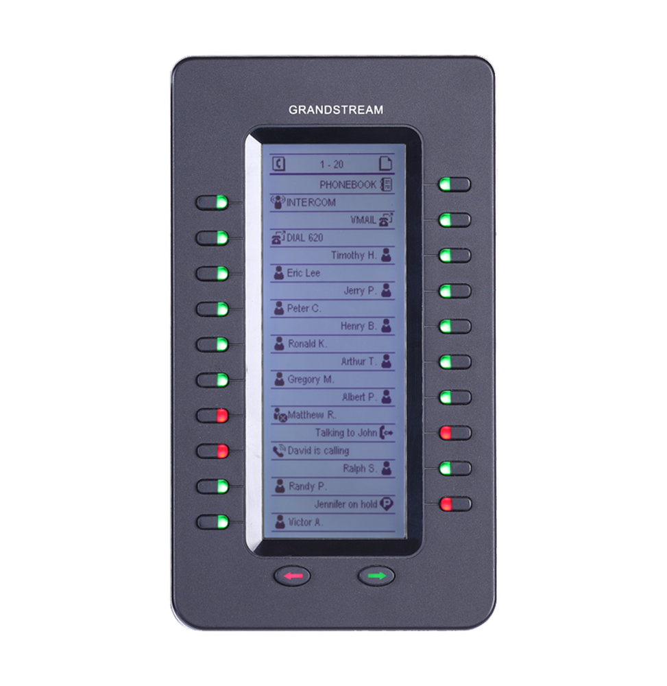 module-dextension-grandstream-gxp2200ext.png Module d'Extension Grandstream GXP2200EXT – Image 1