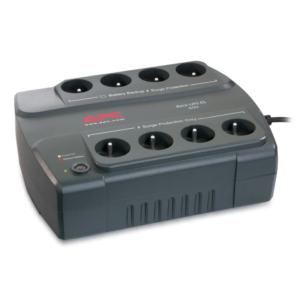 onduleur-apc-back-ups-400-230v.webp Onduleur Off-line APC Back-UPS BE400-FR - 240 W / 400 VA - 8 prises FR – Image 1