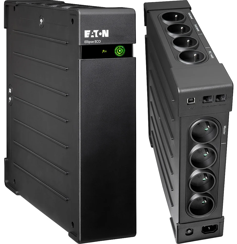 onduleur-eaton-ellipse-eco-1600-fr-usb-el1600usbfr.webp Onduleur Off-line Eaton Ellipse ECO EL1600USBFR - 1000 W / 1600 VA - 8 prises FR – Image 1