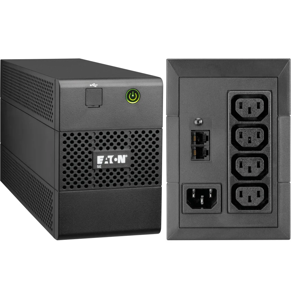 onduleur-line-interactive-eaton-5e-850va-usb-230v.webp Onduleur Line-interactive Eaton 5E 5E850IUSB - 480 W / 850 VA - 4 prises C13 – Image 1