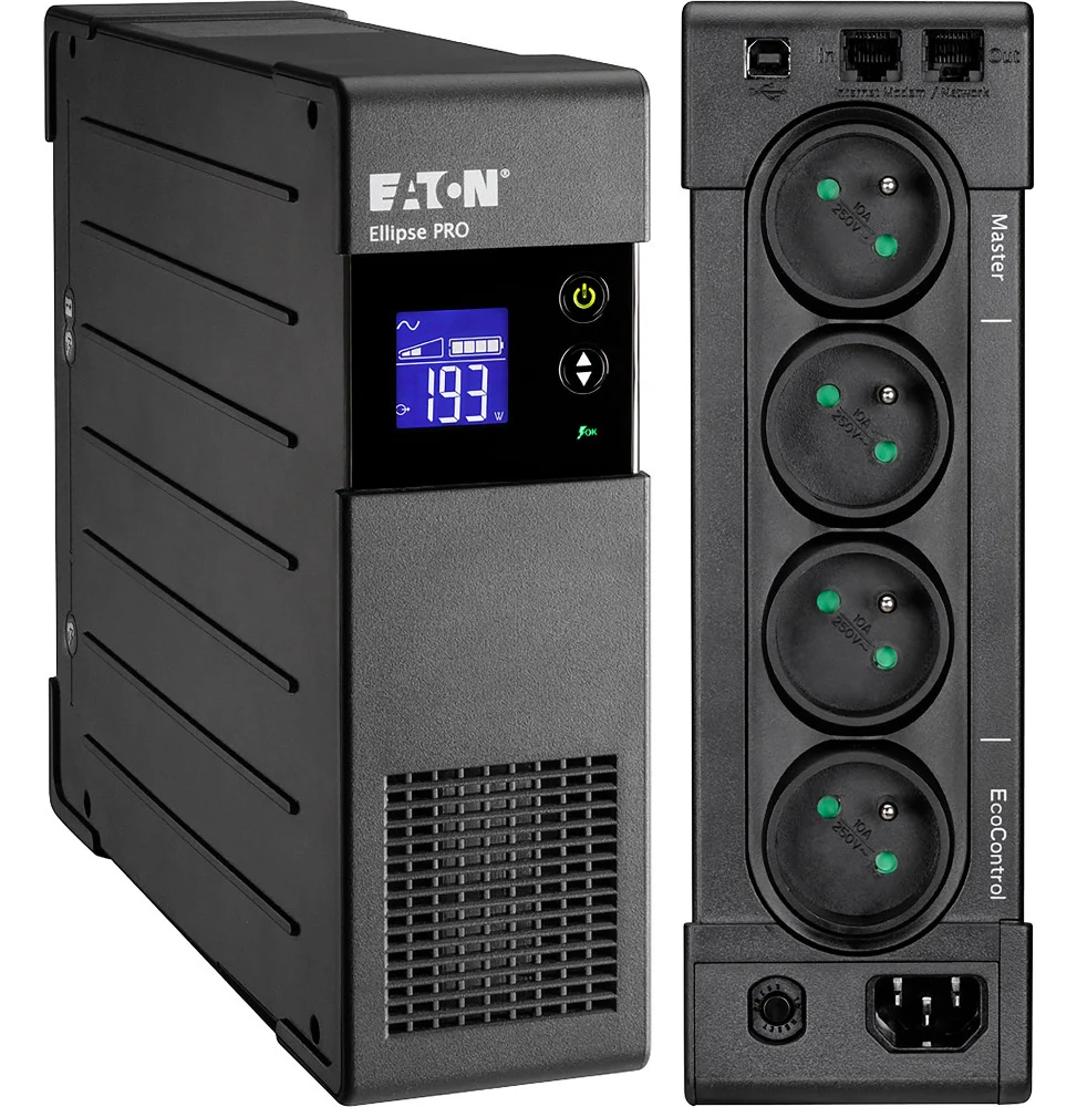 onduleur-line-interactive-eaton-ellipse-pro-650-fr-elp650fr.webp Onduleur Line-interactive Eaton Ellipse PRO ELP650FR - 400 W / 650 VA - 4 prises FR – Image 1