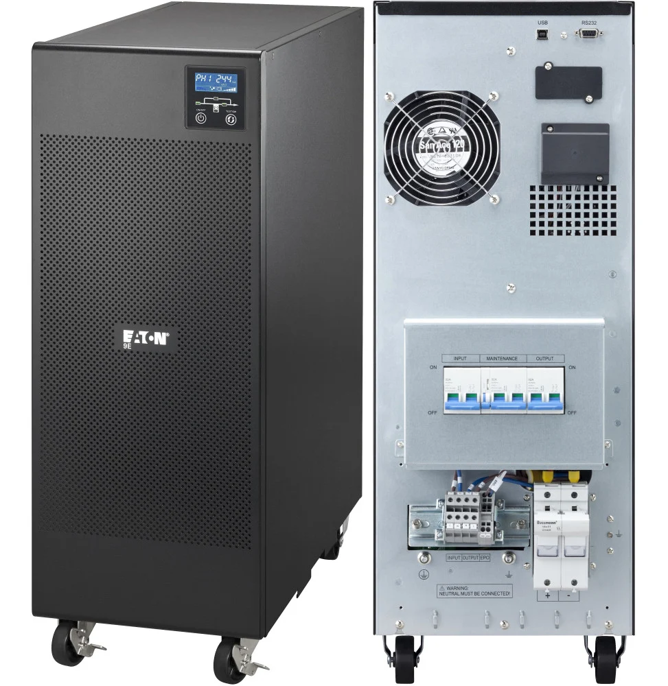 onduleur-online-double-conversion-eaton-9e-6kva-11-9e6ki.webp Onduleur On-line Eaton 9E 9E6Ki - 4800 W / 6 kVA - Bornier – Image 1