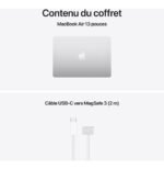Apple MacBook Air 13 pouces M5 16 Go 512 Go Argent (MDH74FN/A) – Image 4