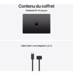 Apple MacBook Pro 14 pouces M5 Pro 24 Go 1 To Noir Sidéral (MGDR4FN/A) – Image 4