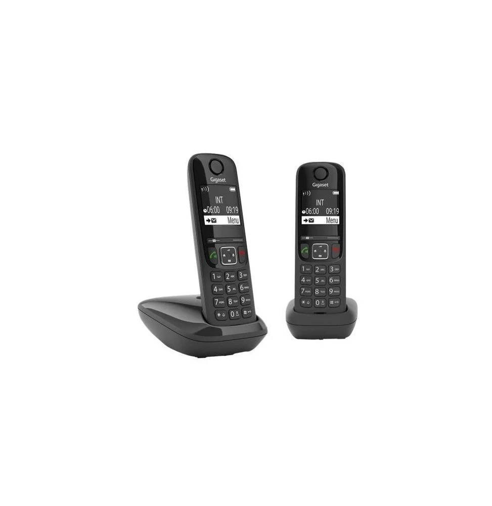pack-de-deux-telephones-sans-fil-dect-gigaset-as690-duo-4250366854649.webp Pack de deux téléphones sans fil DECT Gigaset AS690 Duo (4250366854649) – Image 1