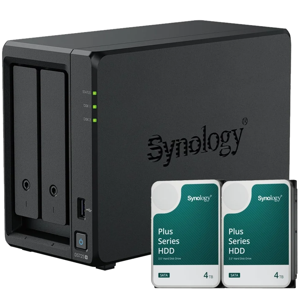 pack-serveur-nas-2-baies-synology-diskstation-ds725-start-8-to-2x4-to.webp Pack Serveur NAS 2 baies Synology DiskStation® DS725+ Start 8 To (2x4 To) – Image 1