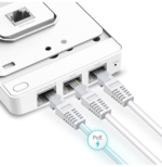Point d'accès WiFi 5 TP-Link AC1200 mural Omada MU-MIMO Gigabit (EAP235-WALL) – Image 3
