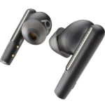 POLY Écouteurs noir charbon Voyager Free 60+ UC + adaptateur USB-C BT700 + étui de charge avec écran tactile (7Y8G4AA) – Image 3