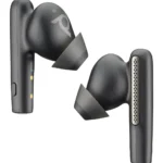 POLY Écouteurs noir charbon Voyager Free 60 UC M + adaptateur USB-A BT700 + étui de charge de base (7Y8L7AA)