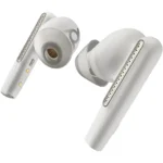 POLY Écouteurs sable blanc Voyager Free 60 UC + adaptateur USB-A BT700 + étui de charge de base (7Y8L3AA)