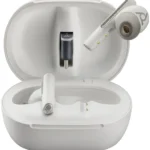 POLY Écouteurs sable blanc Voyager Free 60+ UC + adaptateur USB-C BT700 + étui de charge avec écran tactile (7Y8G6AA)
