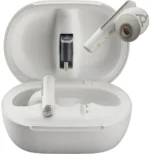 POLY Écouteurs sable blanc Voyager Free 60+ UC + adaptateur USB-C BT700 + étui de charge avec écran tactile (7Y8G6AA)