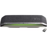 POLY Haut-parleur Sync 40+ certifié Microsoft Teams USB-A USB-C +adaptateur BT700 USB-A (77P36AA)