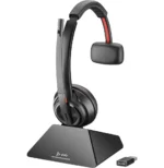 POLY Micro-casque serre-tête Savi 8210 monaural DECT 1 880-1 900 Mhz + kit de chargement (8Y9C3AA) – Image 3