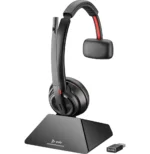 POLY Micro-casque serre-tête Savi 8220 stéréo DECT 1 880-1 900 Mhz + kit de chargement (8Y9C4AA) – Image 3