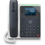 POLY Téléphone IP Edge E100 compatible PoE Téléphone IP Poly Edge E100 compatible PoE (82M86AA)