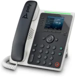 POLY Téléphone IP Edge E220 compatible PoE Téléphone IP Poly Edge E220 compatible PoE (82M87AA) – Image 2