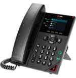 POLY Téléphone IP VVX 250 à 4 lignes et compatible PoE Téléphone IP Poly VVX 250 à 4 lignes et compatible PoE (89B62AA) – Image 2