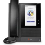 POLY Téléphone multimédia professionnel CCX 400 pour Microsoft Teams et compatible PoE (848Z8AA)