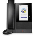 POLY Téléphone multimédia professionnel CCX 400 pour Microsoft Teams et compatible PoE (848Z8AA)