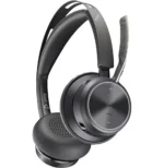 POLY Voyager Focus 2 USB-C-C Headset +USB-C/A Adapter +Charging Stand (9T9J5AA) – Image 3