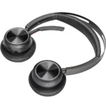 POLY Voyager Focus 2 USB-C-C Headset +USB-C/A Adapter +Charging Stand (9T9J5AA) – Image 5
