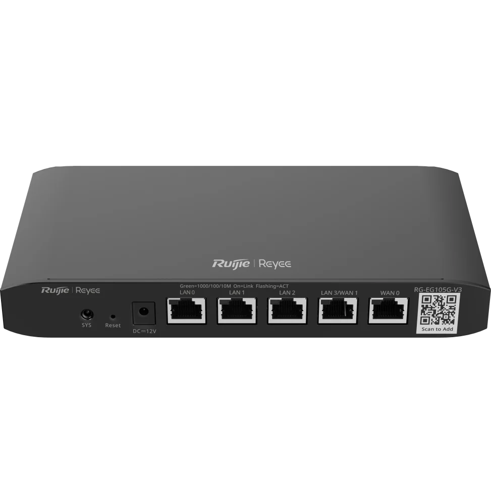 routeur-professionnel-reyee-rg-eg105g-v3-5-gigabit-ports-600mbps.webp Routeur professionnel Reyee RG-EG105G-V3 5 Gigabit ports 600Mbps – Image 1