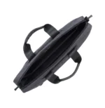 Sacoche Rivacase noire à bandoulière Suzuka 7730 pour ordinateurs portables 15.6" (7730 BLACK) – Image 4
