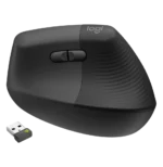 Souris ergonomic vertical sans fil Bluetooth Logitech Lift for Business (910-006494) – Image 4