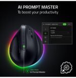 Souris sans fil Gaming Razer Pro Click V2 Vertical - Noir (RZ01-05250100-R3G1) – Image 5