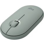 Souris sans fil Bluetooth Logitech Pebble M350 Eucalyptus (910-005720) – Image 2