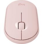 Souris sans fil Bluetooth Logitech Pebble M350 Rose (910-005717) – Image 3