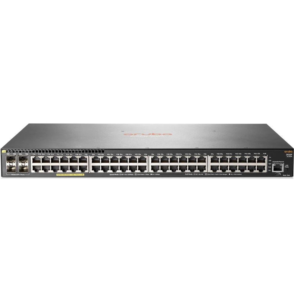 switch-administrable-aruba-2930f-48g-poe-4sfp-jl256a.webp Switch Administrable Aruba 2930F 48G PoE+ 4SFP+ (JL256A) – Image 1