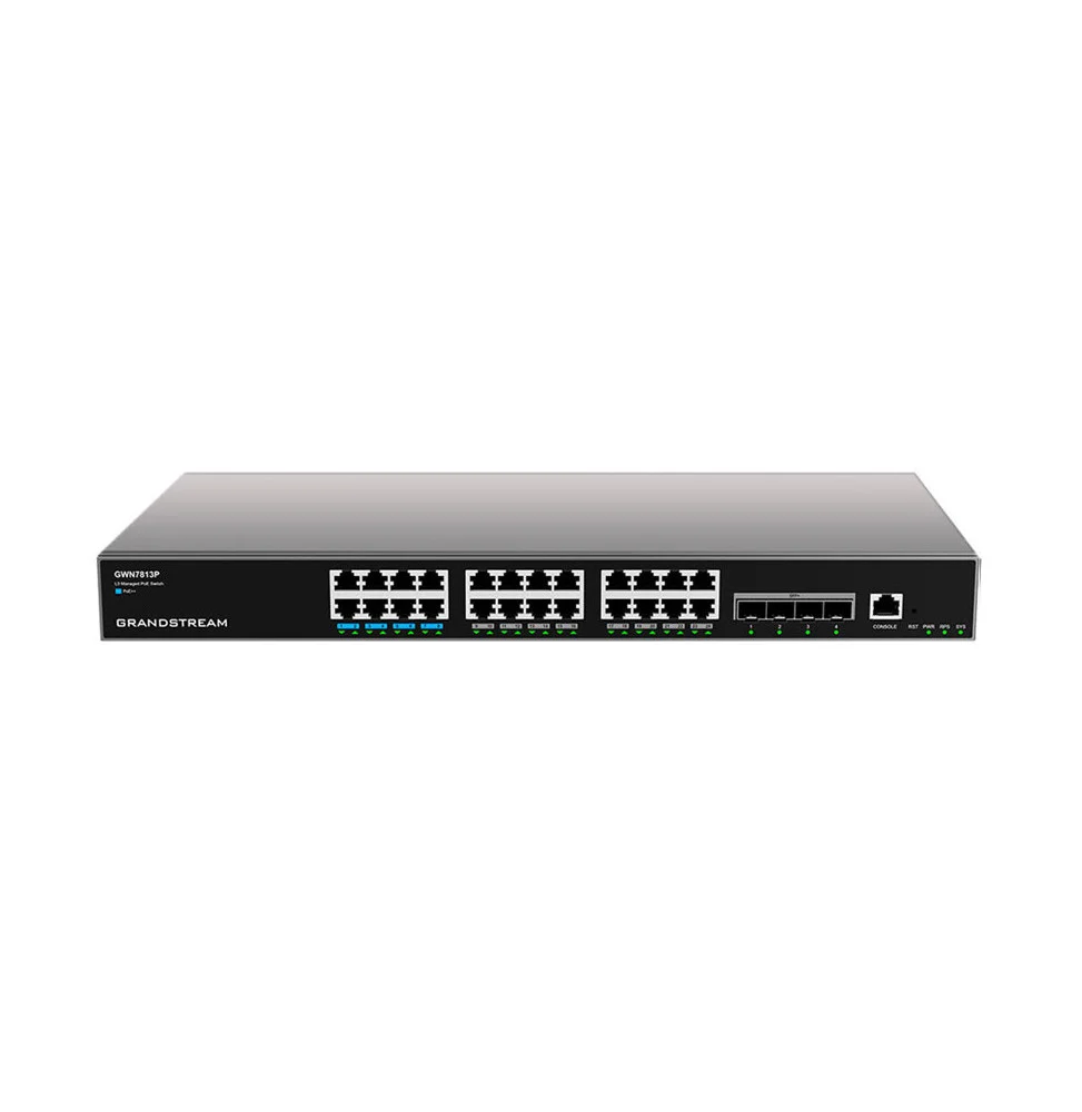 switch-administrable-grandstream-gwn7813p-24-ports-gigabit-4-ports-sfp.webp Switch Administrable Grandstream GWN7813P 24 Ports Gigabit + 4 ports SFP – Image 1