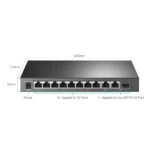 Switch Administrable TP Link TL-SG1210MPE 9 ports Gigabit RJ45 et 1 port combo Gigabit SFP / RJ45 - PoE 123 W – Image 2